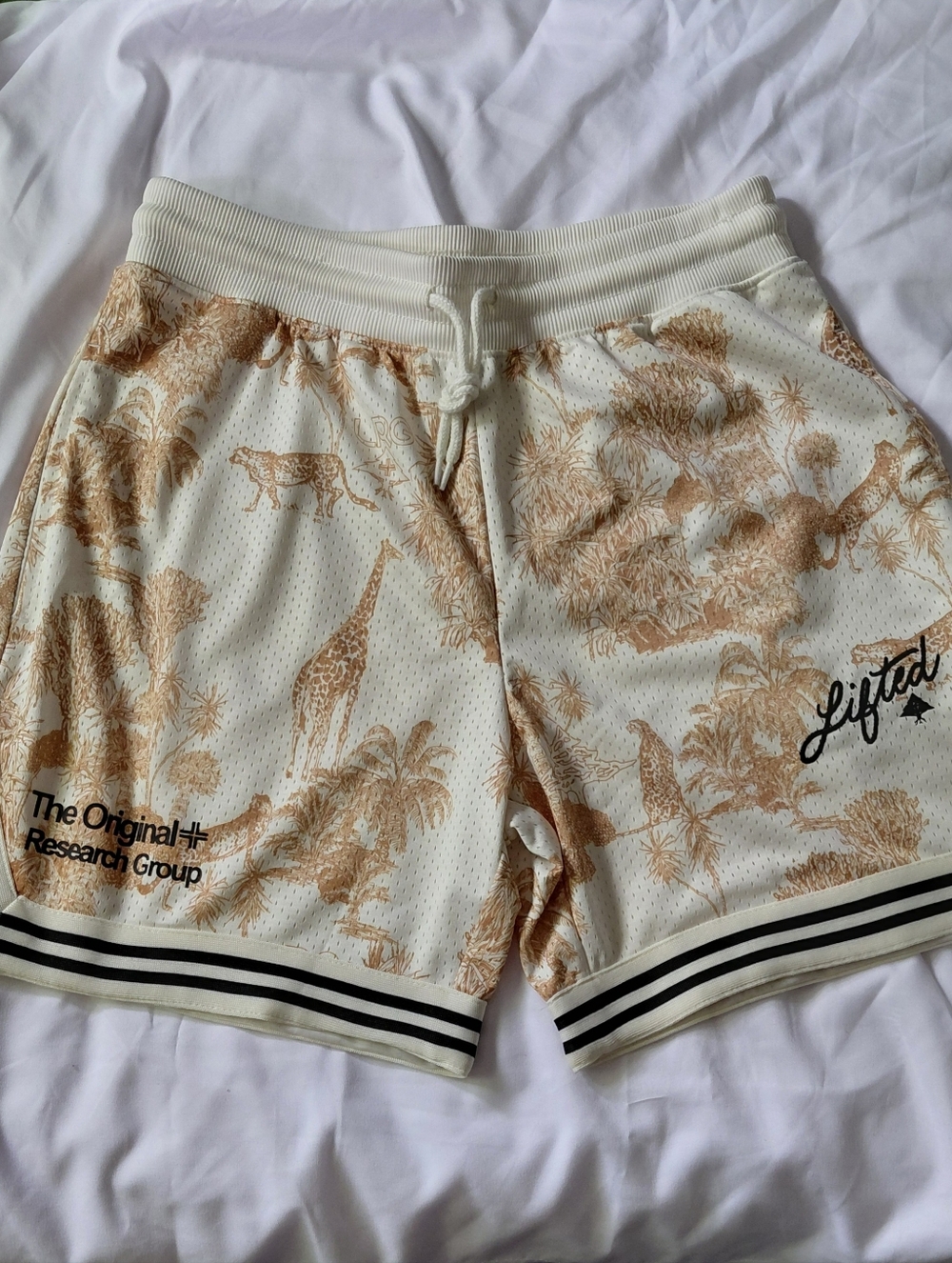 The LRG ( Lifted Research Group) Mesh All Walks Of Life Safari Shorts Mens S